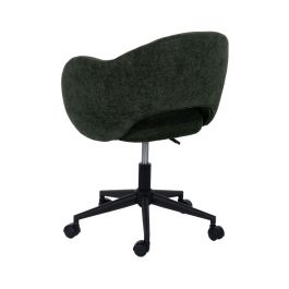 Silla de Oficina Negro Verde 56 x 56 x 85 cm