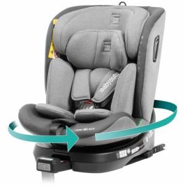 Babyauto BAB8435593702079 Silla de Coche Aitana Gris Antracita I-Size ISOFIX Giratoria 360° ECE R129