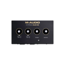 MAUDIO M-Track Duo HD Interfaz de Audio USB-C 2x2 24 bits/192 kHz con Previo Crystal y Software Producer Essentials