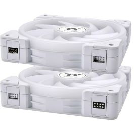Thermaltake THE1696926276682 SWAFAN EX12 ARGB Sync - Ventilador de 120 mm para Carcasa PC (Blanco) Thermaltake THE1696926276682 SWAFAN EX12 ARGB Sync - Ventilador de 120 mm para Carcasa PC (Blanco)