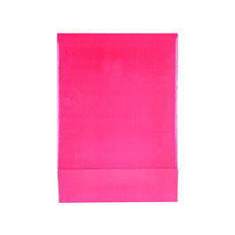 Liderpapel Caja Archivador de Palanca de Cartón Folio Documenta, Lomo 75 mm, Rosa