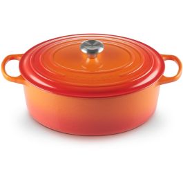Le Creuset Signature Bräter Ofenrot Oval 33 cm