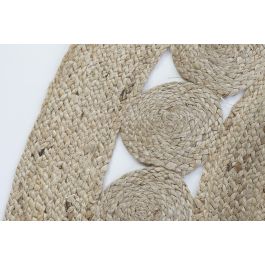 Alfombra Tropical DKD Home Decor Marron Claro 160 x 0.5 x 160 cm Alfombra Tropical DKD Home Decor Marron Claro 160 x 0.5 x 160 cm