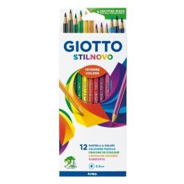 Giotto Lápices de Colores Stilnovo C-Surtidos Intensos - Estuche 12 Unidades + Sacapuntas - Uso Escolar Precio: 3.50000002. SKU: B1EK7GTK36