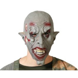 Máscara Halloween Zombie Terrorífico Gris Pvc Precio: 4.49999968. SKU: B15MR4267C