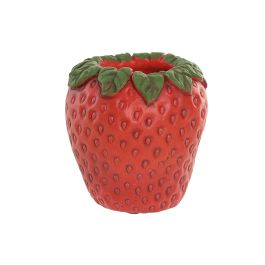 DKD Home Decor Jarrón Decorativo Tropical para Hogar de Cemento Rojo Verde Colección Fresas25 12x12x13 cm (12 Unidades) Precio: 53.78999945. SKU: B1CSBXHW3W