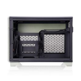 Thermaltake TR100 Mini Tower PC Verde - Caja Compacta Compatible SFX para Ventiladores 120/140mm, Radiadores 120/240mm y HDD 2.5"