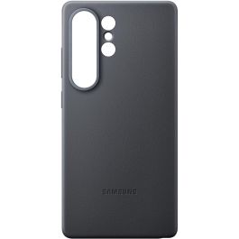 Samsung EF-VS938 Funda Kindsuit Original para Galaxy S25 Ultra, Protección Anticaída, Resistente a Rayones, Piel Sintética Negro
