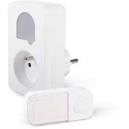 SCS Sentinel CSF0106 Timbre Inalámbrico sin Pilas SONE+ con Toma Integrada y 25 Melodías