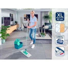 LEIFHEIT Set Profi Compact escoba plana - 42 cm - mango de acero 140 cm LEIFHEIT Set Profi Compact escoba plana - 42 cm - mango de acero 140 cm