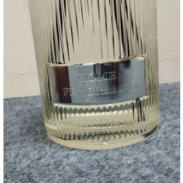 DKD Home Decor Ambientador Mikado Item Home Lino Transparente Negro 8 x 24 x 8 cm 200ml