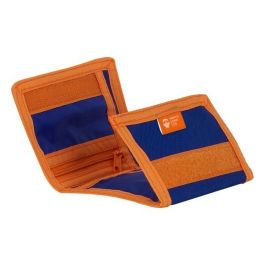 Safta Billetera con cabecera Valencia Basket 12,5x9,5cm Azul y Naranja