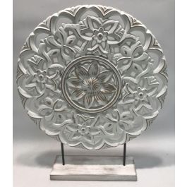 DKD Home Decor Figura Decorativa Indio Blanco MDF 49 x 41 x 8 cm (2 Unidades) Precio: 24.50000014. SKU: B1CPK64KC9