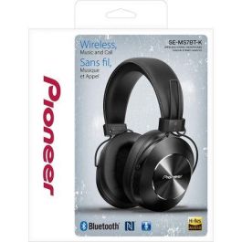 AURICULARES BLUETOOTH PIONEER SE-MS7BT-K NEGROS - BT3.0 - DRIVERS 40MM - SONIDO HI-RES - NFC - FUNC.MANOS LIBRES - BATERÍA RECARGABLE - JACK 3.5MM