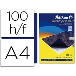 Papel Carbon Pelikan Azul Din A4 Caja De 100 Hojas Precio: 63.525000363000004. SKU: B1BC24V4JY