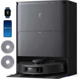 Aspiradora robot ECOVACS T30S Pro Omni con base - 11000 Pa - Cepillo ZeroTangle - Limpieza con fregona de agua caliente Precio: 762.76343. SKU: B1K986J37X