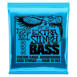 ERNIEBALL Slinky Extra 40-95 Juego de Cuerdas Bajo Eléctrico Precio: 24.856425. SKU: B12PZ9F5E9