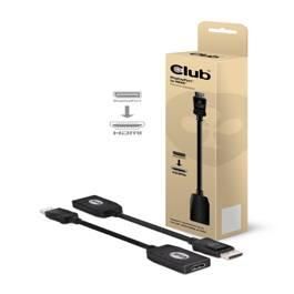 Club 3D Adaptador DisplayPort 1.2 Macho a HDMI 1.3 Hembra Passive CAC-1001 - Soporta Resoluciones Superiores a Full HD 1080p @60Hz Club 3D Adaptador DisplayPort 1.2 Macho a HDMI 1.3 Hembra Passive CAC-1001 - Soporta Resoluciones Superiores a Full HD 1080p @60Hz