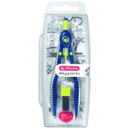 Compas Herlitz My.Pen Con Bigotera Azul Marino/Lima 4 unidades Precio: 42.69000032. SKU: B1GHQQYTV6