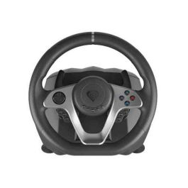 GENESIS Seaborg 400 Volante y Pedales USB Alámbrico con Vibración 900° para PC, Switch, PS3, PS4, Xbox 360, Xbox One, One S, One X Negro/Plata Precio: 118.49999964. SKU: S5605534