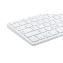 Teclado TKL - BLUESTORK - Bluetooth recargable para Mac - Blanco