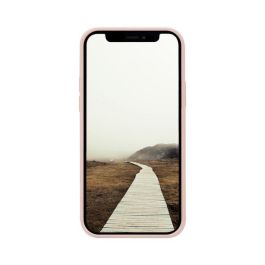 dbramante1928 Funda Monaco para iPhone 13, Silicona Reciclada, Pink Sand, 3 Capas Protección, MagSafe