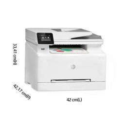 HP M283fdw Color LaserJet Pro MFP Impresora Multifunción Láser Wi-Fi Fax Dúplex A4 22ppm 600x600dpi Pantalla Táctil 2.7"