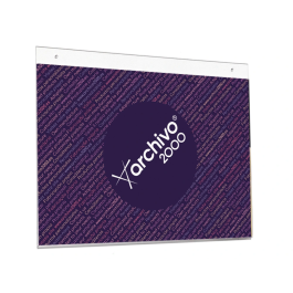 Archivo 2000 Expositor Mural DIN A4 Horizontal 300x235 mm Cristal Transparente