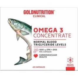 GN Clinical Omega 3 Concentrate 35/25 60 Cápsulas. Aceite de Pescado de Aguas Profundas, 700mg EPA y 500mg DHA Precio: 12.4999996. SKU: B1FN5JCNGC
