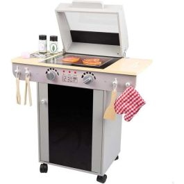Barbacoa de madera con 10 piezas 60x30x66,5 cm Barbacoa de madera con 10 piezas 60x30x66,5 cm