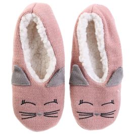 Sensly Zapatillas Unicornio Gato Mujer Abrigosas Interior Sherpa Suela Antideslizante