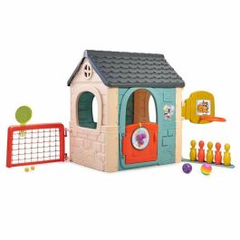 Casa feber casual 6 activities (bolos,raqueta,fútbol,baloncesto,diana y juegos de roleplay). 232x124x138 cm. Precio: 139.69000001. SKU: B122VKQ87Q