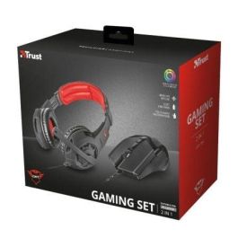 Pack Gaming Trust Gaming GXT 784/ Auriculares con Micrófono + Ratón Óptico