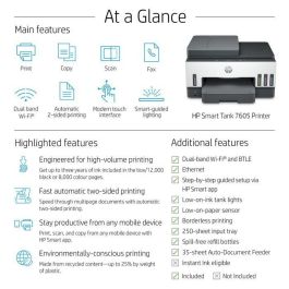 HP multifuncion inkjet Smart Tank 7605