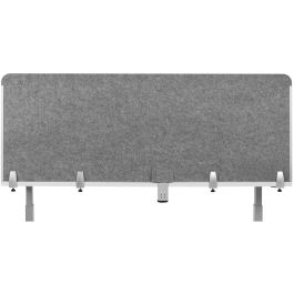 BakkerElkhuizen BE Safety Screen Rückseite W180H60 Pantalla de Seguridad Fieltro PET Gris Claro 180x60cm