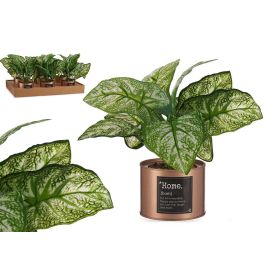 Planta Artificial Verde Lata Cobre Ibergarden 26CM (12 Unidades) Precio: 107.49999975. SKU: B16HM5FSEJ