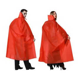 Capa Larga Roja con Cuello Alto de 140 cm para Disfraz de Vampiro, Conde o Diablo - Talla Única Precio: 3.69000027. SKU: S1130216