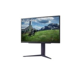 LG 27GS85Q-B Monitor 27 Pulgadas Quad HD 2560x1440, Nano IPS, 200Hz, 1ms, G-SYNC Compatible, FreeSync, HDR10, Negro