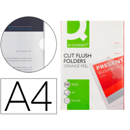 Portadocumentos Q-Connect KF24002 Transparente A4 Precio: 3.88999996. SKU: B16RJDMJRT