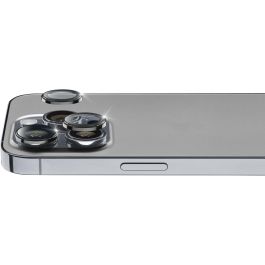 Cellularline Protección Anillo Lente Cámara para iPhone 16 Pro/Pro Max Transparente