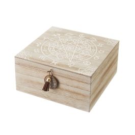 Juego de Cestas Blanco Natural Madera MDF 20 x 20 x 10 cm Precio: 12.79000008. SKU: B123N6JFHD