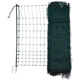 Red para aves de corral - KERBL - 15 m - 106 cm - Doble punta - Verde