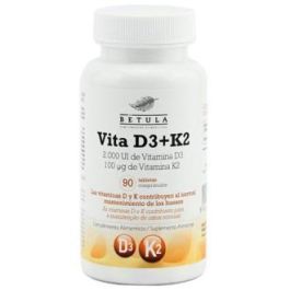 Vita D3 + K2 90Comp. Vita D3 + K2 90Comp. Precio: 32.5000005. SKU: B1HRVCJF93