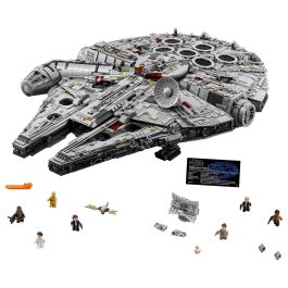 LEGO Star Wars Millennium Falcon 7541 Piezas, Set de Construcción para Adultos, Réplica de la Nave Espacial, 16+ Años