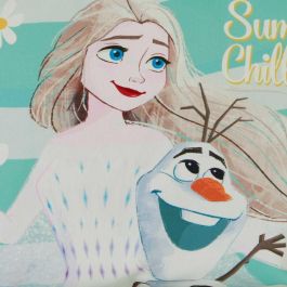 Disney Frozen 2 Bolsa de Playa Soleil Chill Azul 30L con Cremallera Disney Frozen 2 Bolsa de Playa Soleil Chill Azul 30L con Cremallera