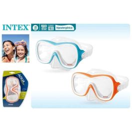 Intex Gafas de Buceo Wave Rider Silicona PVC para +8 Años Modelos Surtidos