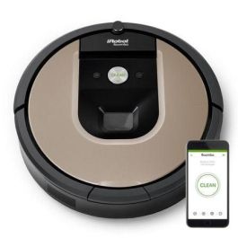 ROBOT ASPIRADOR IROBOT ROOMBA 966 - 2 CEPILLOS ANTIENREDOS MULTISUPERFICIE - MAYOR PODER DE SUCCIÓN - NAVEGACIÓN IADAPT 2.0 - PERFIL BAJO