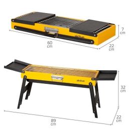 Barbacoa carbon plegable 89x22x32cm Barbacoa carbon plegable 89x22x32cm