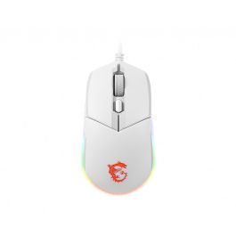MSI CLUTCH GM11 WHITE Ratón Ambidextro Óptico 5000 DPI USB Tipo A, Ref. S12-0401950-CLA Precio: 31.50000018. SKU: S7809996