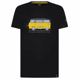 Camiseta Deportiva de Manga Corta La Sportiva Van Negro